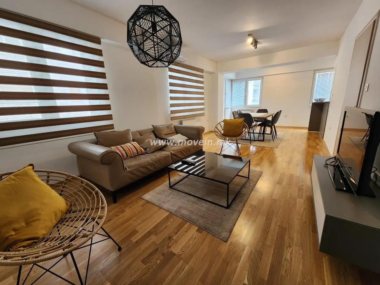 Стан со 2 спални соби, 80 м², под кирија во Карпош 2, Скопје