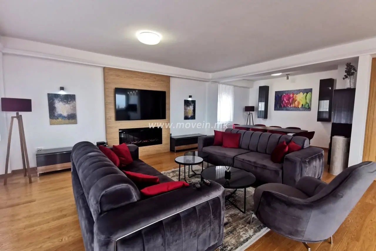 3-bedroom apartment, 120 m², for rent in Vodno, Skopje