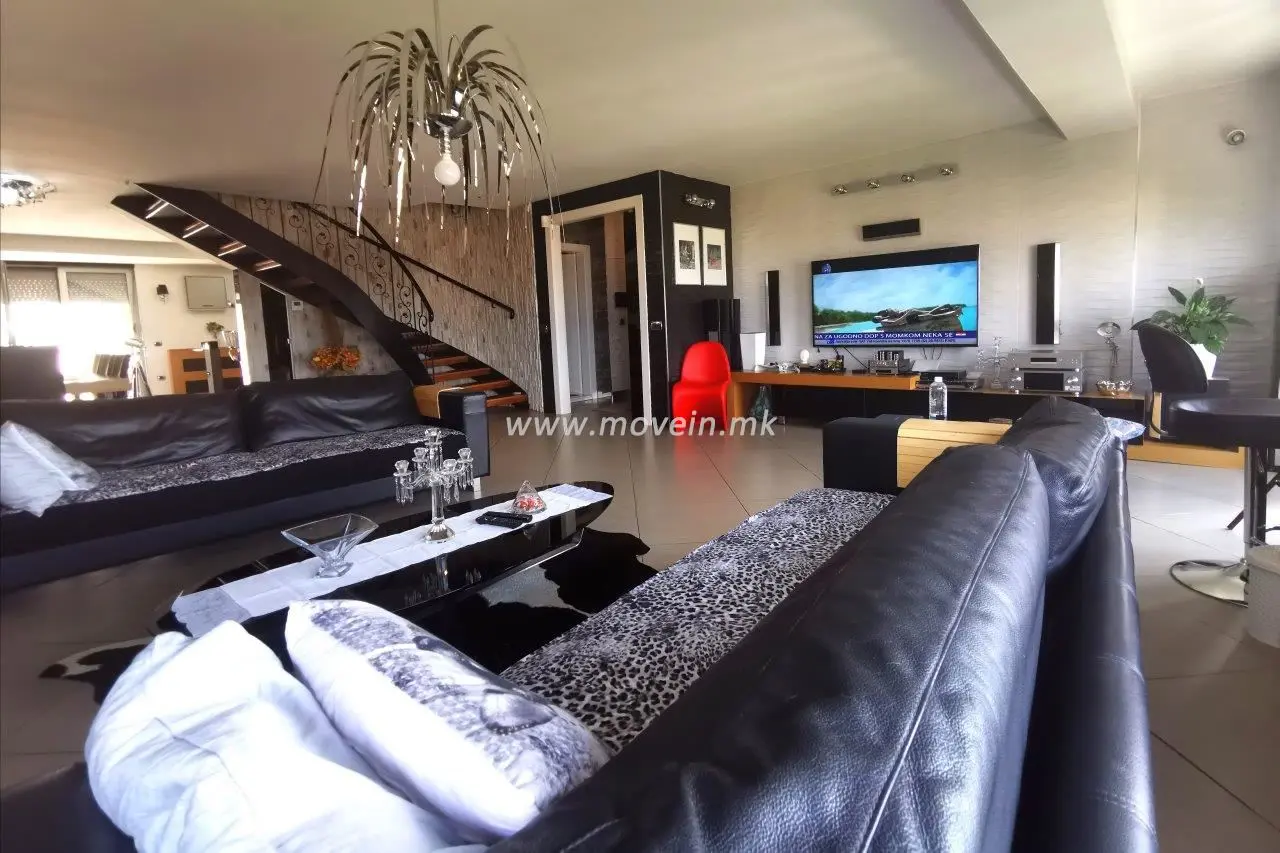 Стан со 3 спални соби, 180 м², под кирија во Водно, Скопје