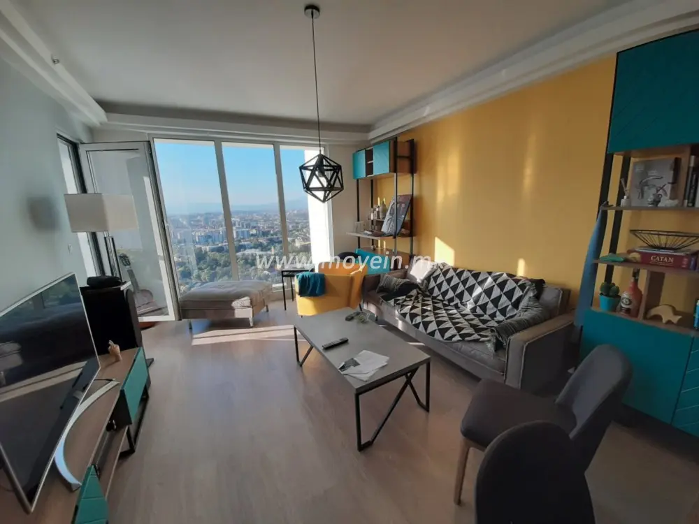 Стан со 1 спална соба, 53 м², под кирија во Аеродром, Скопје