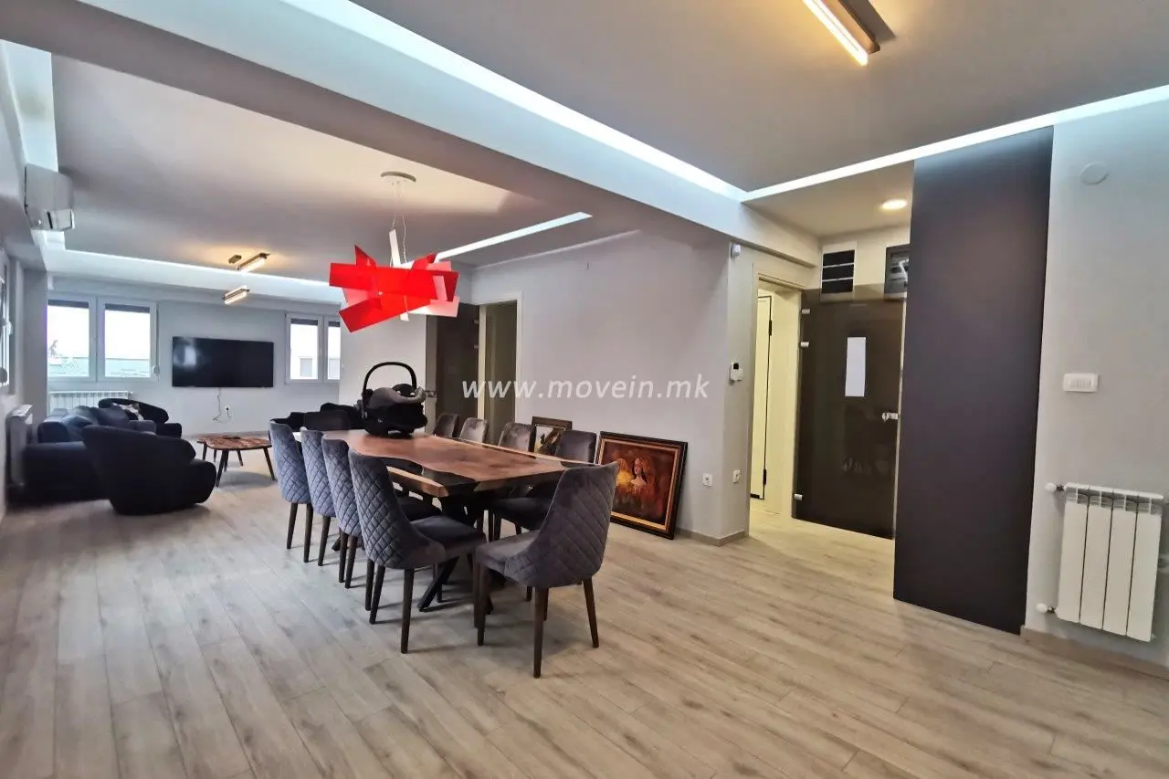 Стан со 3 спални соби, 140 м², под кирија во Карпош 2, Скопје