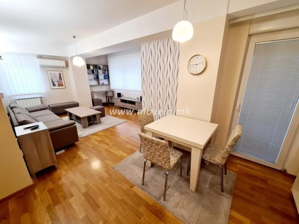 Стан со 2 спални соби, 70 м², под кирија во Карпош 2, Скопје