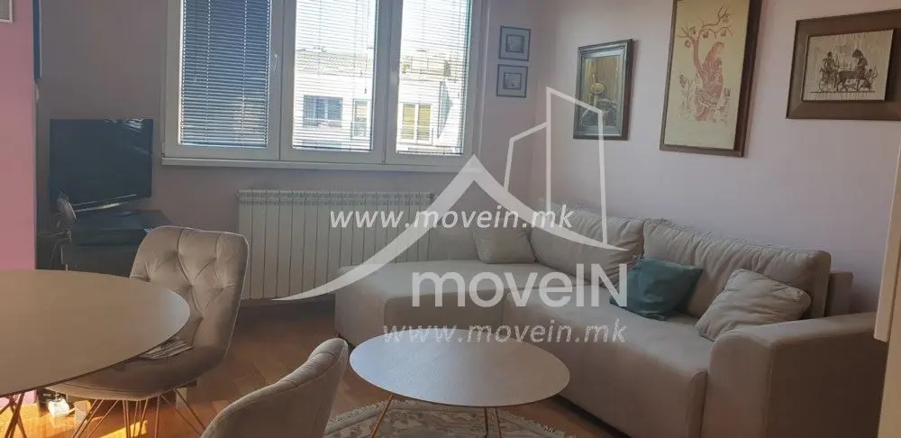 1-bedroom apartment, 45 m², for rent in Debar Maalo, Skopje
