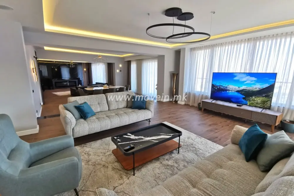 3-bedroom apartment, 380 m², for rent in Vodno, Skopje