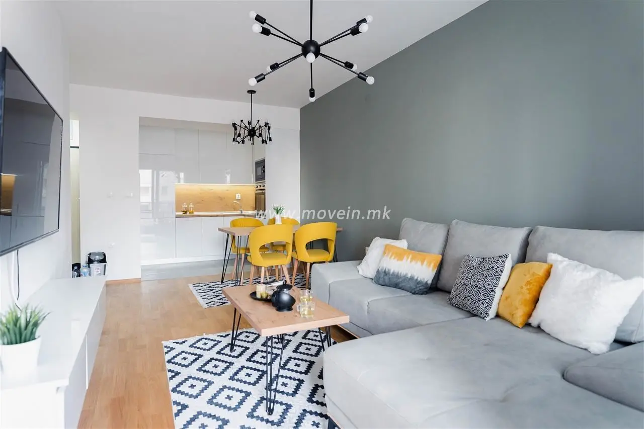 Стан со 1 спална соба, 45 м², под кирија во Аеродром, Скопје