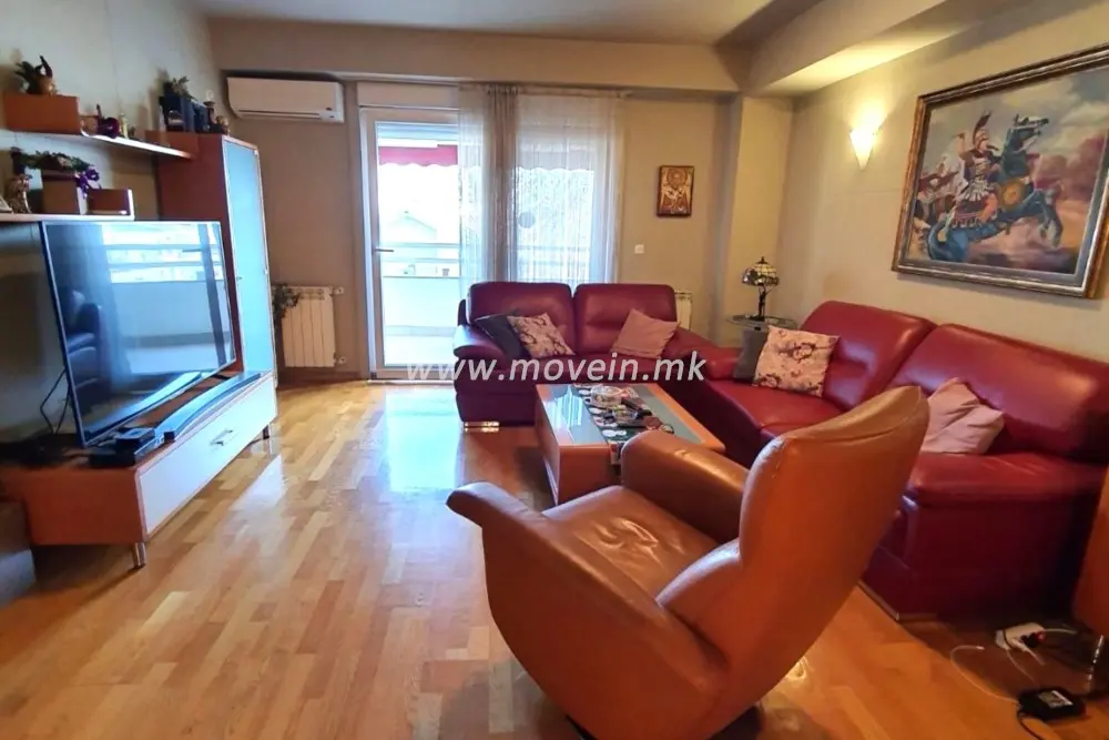 3-bedroom apartment, 120 m², for rent in Taftalidze 1, Skopje