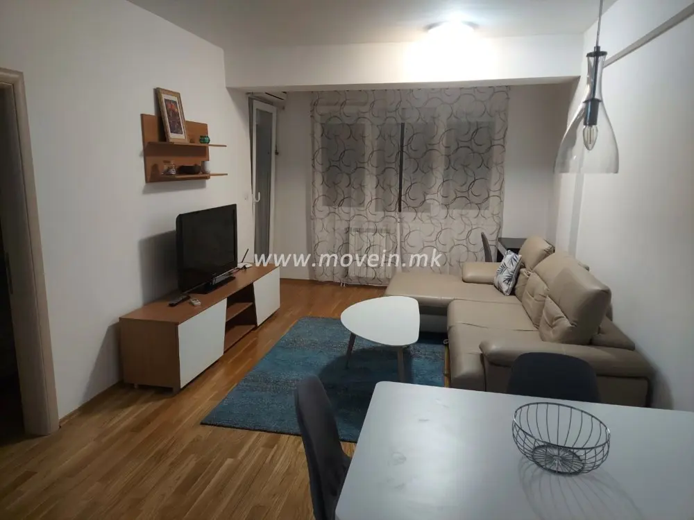 1-bedroom apartment, 45 m², for rent in Centar, Skopje