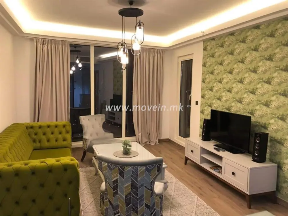 Стан со 1 спална соба, 52 м², под кирија во Аеродром, Скопје
