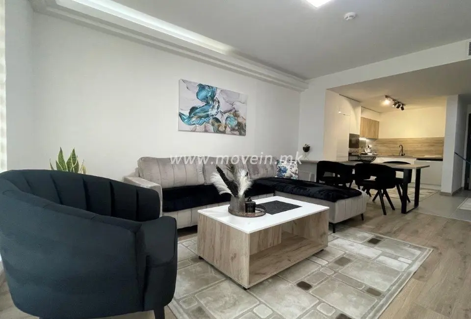 Стан со 1 спална соба, 50 м², под кирија во Аеродром, Скопје