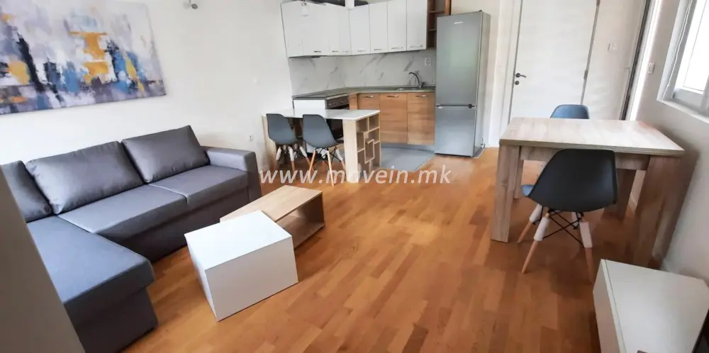 Стан со 1 спална соба, 47 м², под кирија во Центар, Скопје
