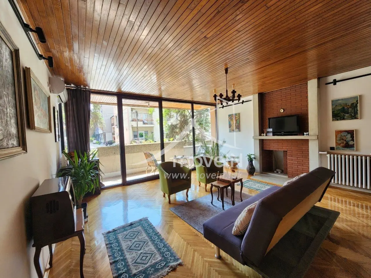 3-bedroom apartment, 120 m², for rent in Debar Maalo, Skopje