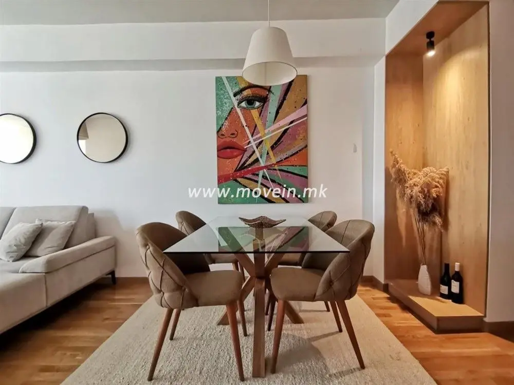 Стан со 1 спална соба, 50 м², под кирија во Аеродром, Скопје