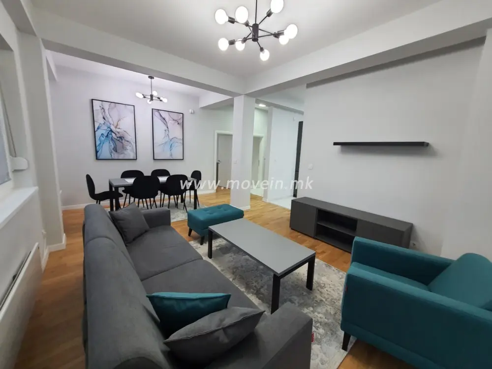 Стан со 1 спална соба, 71 м², под кирија во Црниче, Скопје