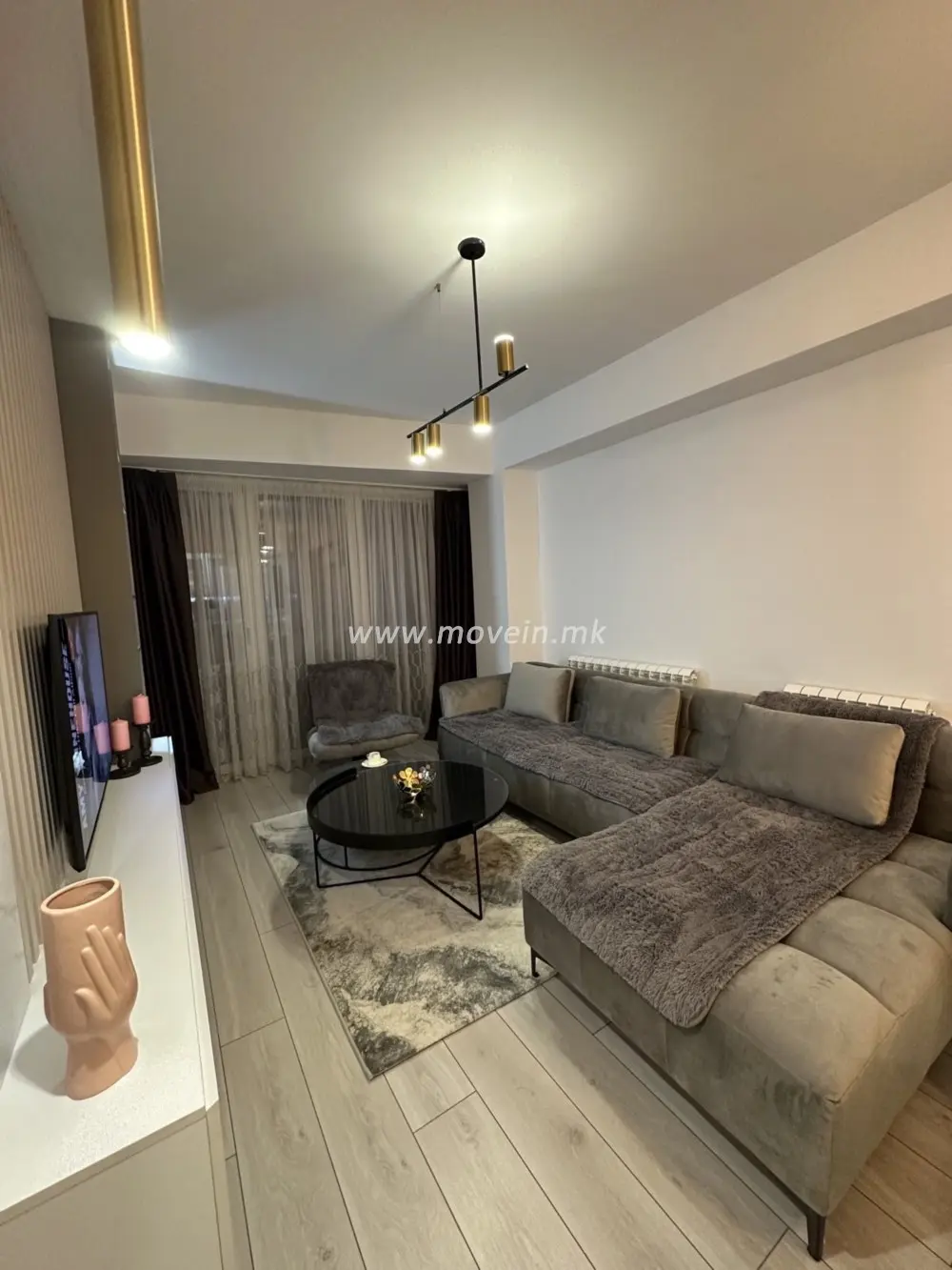 Стан со 2 спални соби, 74 м², под кирија во Капиштец, Скопје