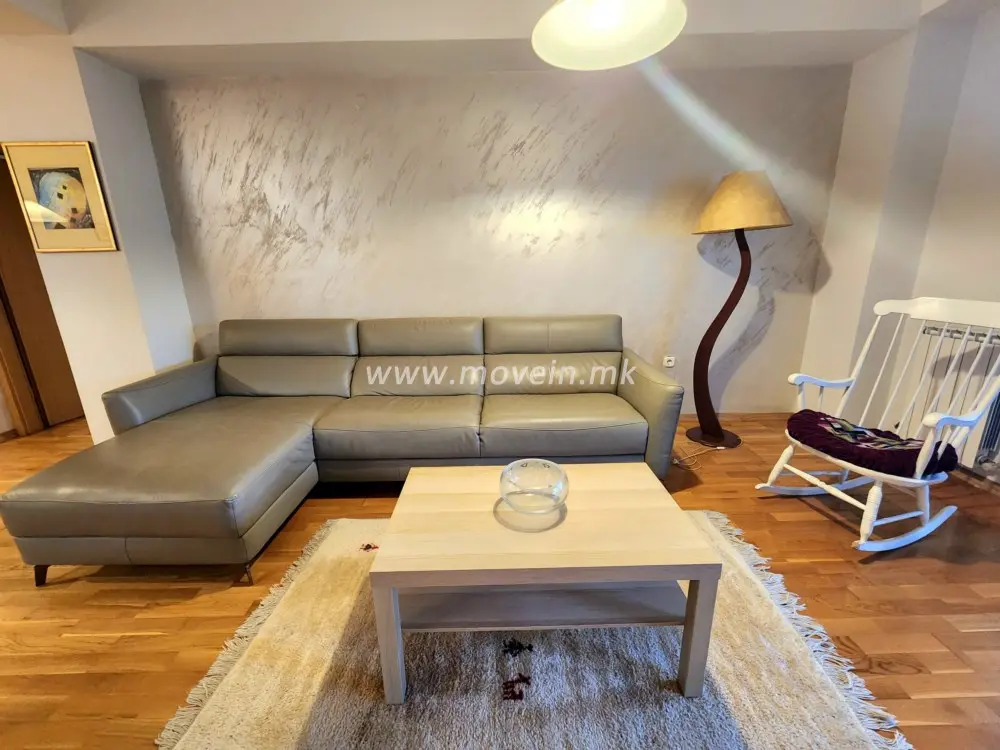 Стан со 2 спални соби, 98 м², под кирија во Тафталиџе 1, Скопје