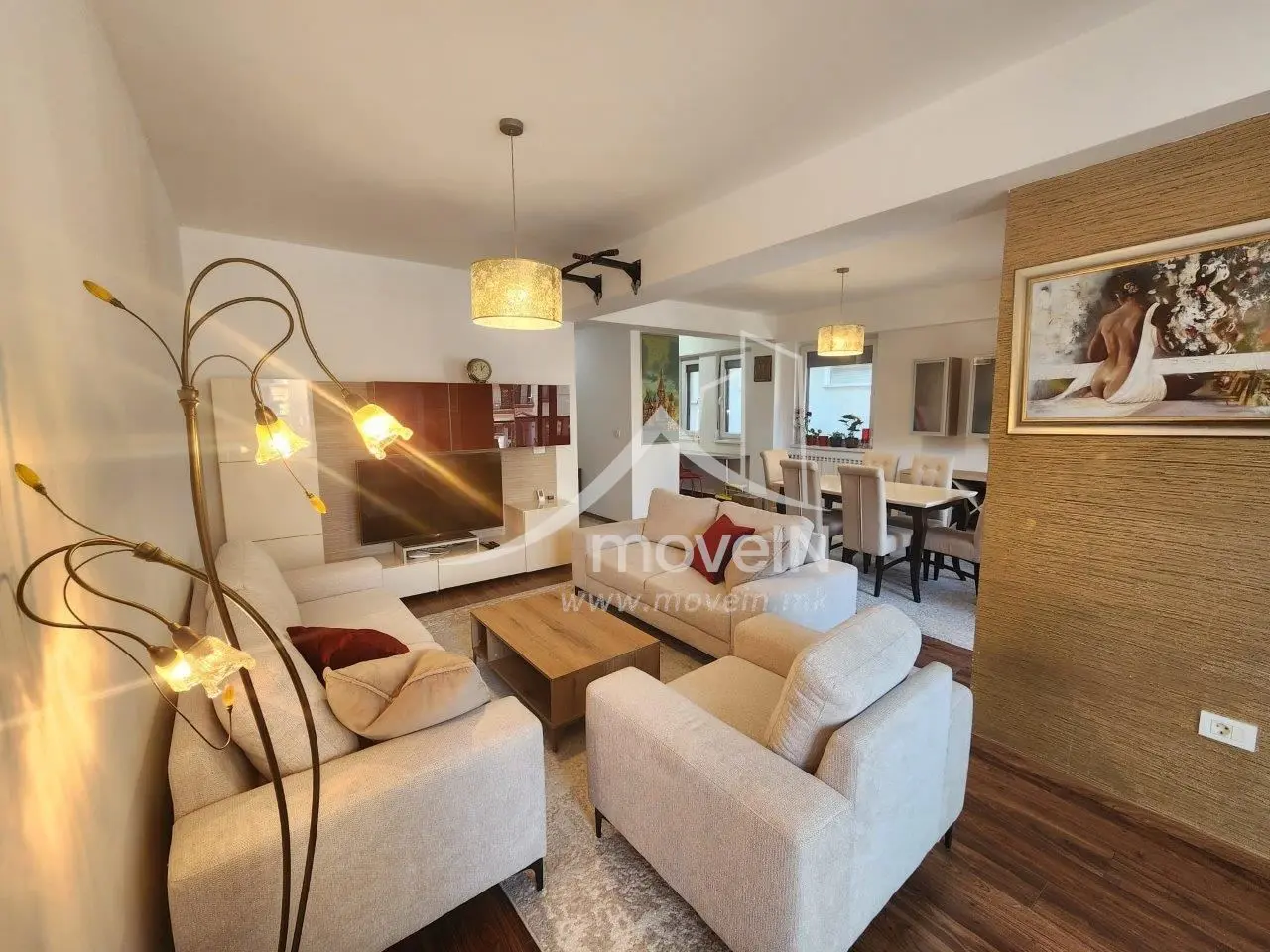Стан со 3 спални соби, 100 м², под кирија во Тафталиџе 1, Скопје