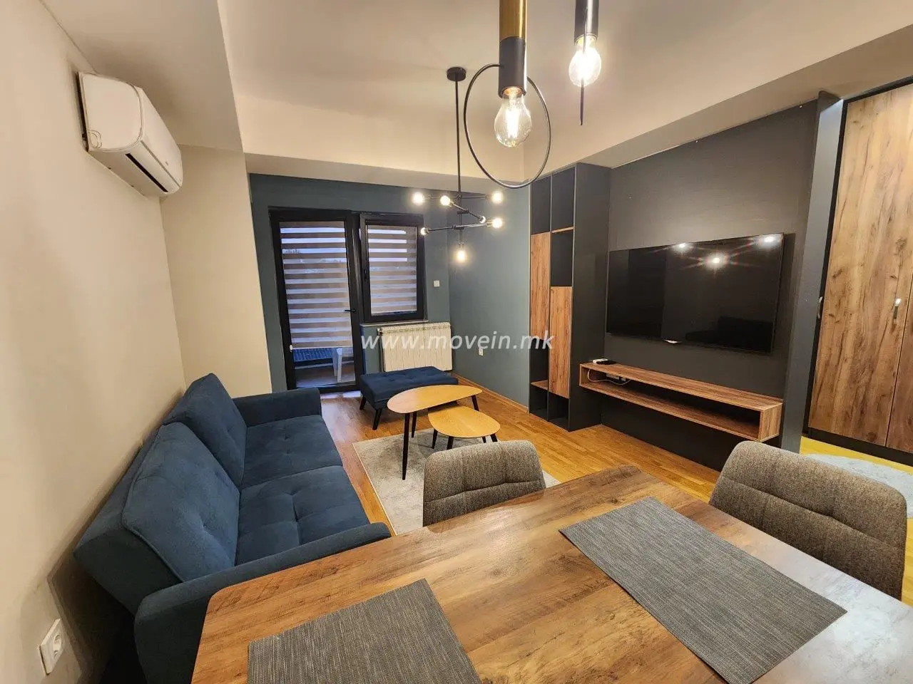 1-bedroom apartment, 50 m², for rent in Centar, Skopje