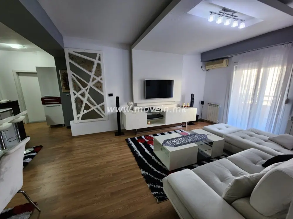 Стан со 3 спални соби, 105 м², под кирија во Тафталиџе 1, Скопје