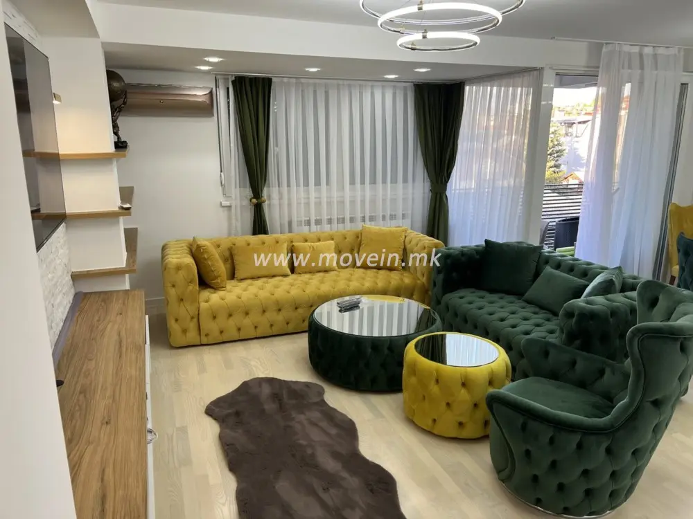 Стан со 2 спални соби, 85 м², под кирија во Тафталиџе 1, Скопје