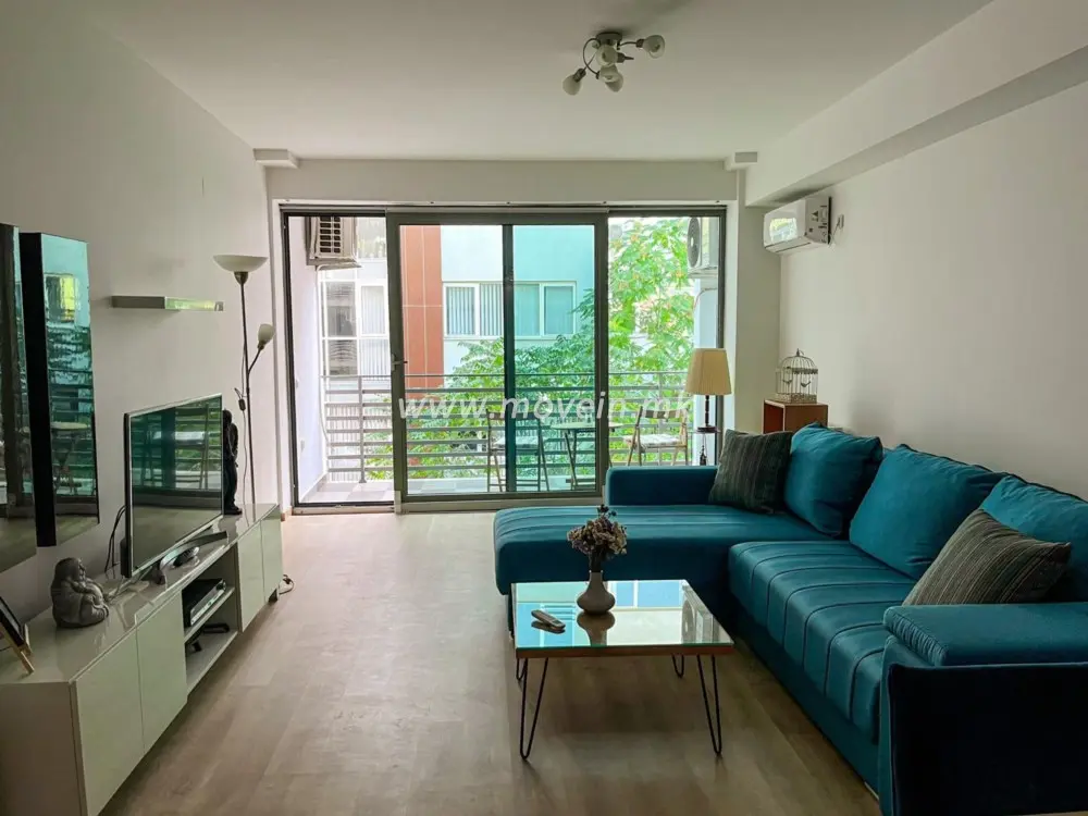 Стан со 1 спална соба, 70 м², под кирија во Дебар Маало, Скопје
