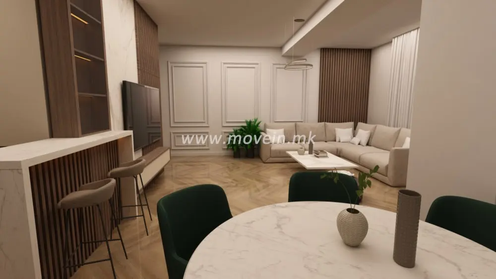 Стан со 3 спални соби, 80 м², под кирија во Карпош 3, Скопје