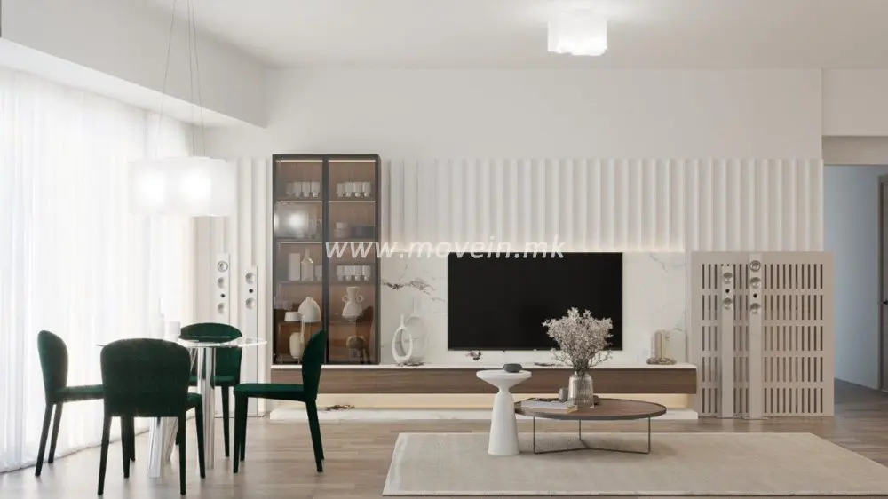 Стан со 3 спални соби, 110 м², под кирија во Карпош 3, Скопје