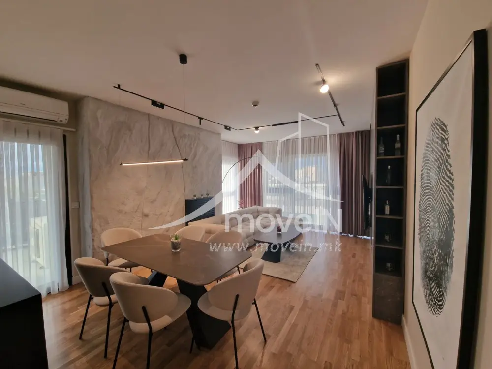 3-bedroom apartment, 105 m², for rent in Centar, Skopje
