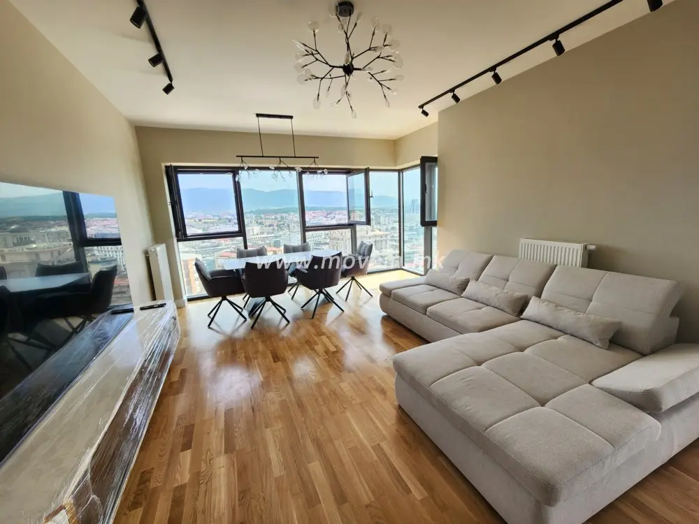 3-bedroom apartment, 106 m², for rent in Centar, Skopje