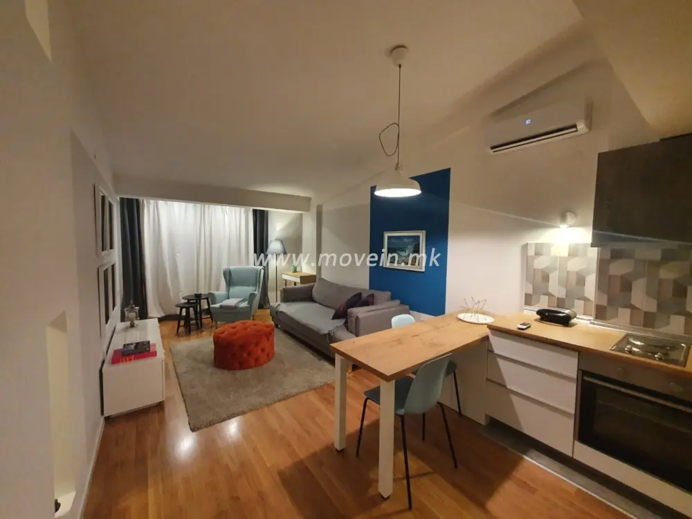 Стан со 1 спална соба, 70 м², под кирија во Капиштец, Скопје