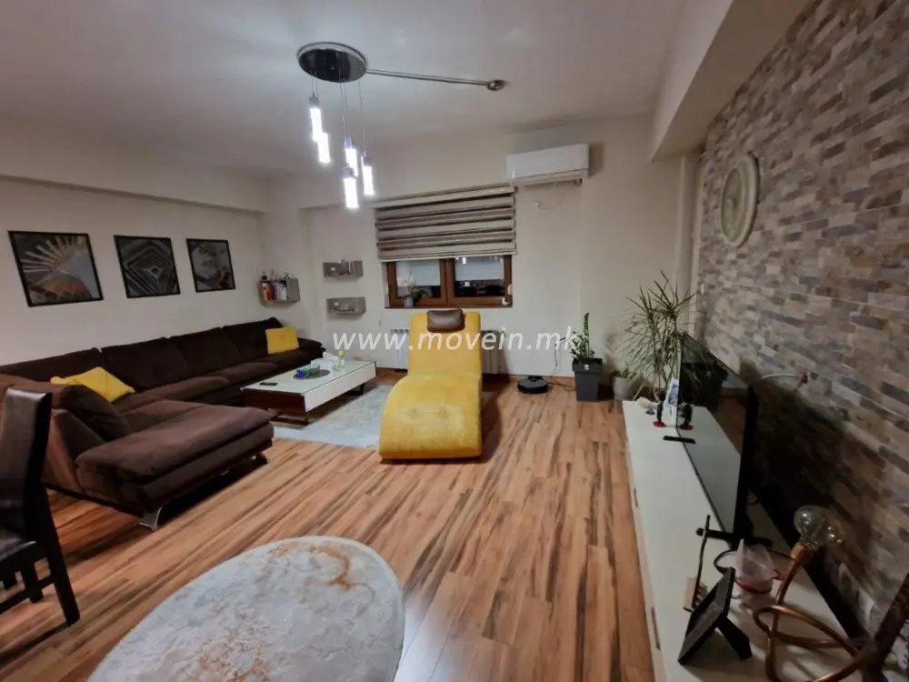 Стан со 2 спални соби, 76 м², под кирија во Тафталиџе 1, Скопје