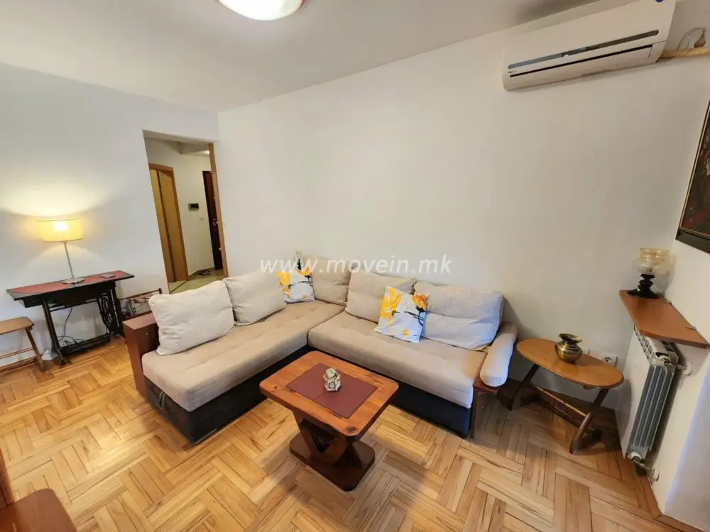 Стан со 1 спална соба, 45 м², под кирија во Карпош 2, Скопје