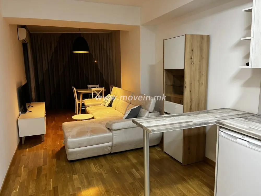 Стан со 1 спална соба, 35 м², под кирија во Аеродром, Скопје