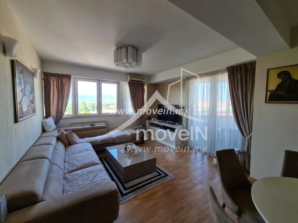 Стан со 3 спални соби, 100 м², под кирија во Карпош 4, Скопје