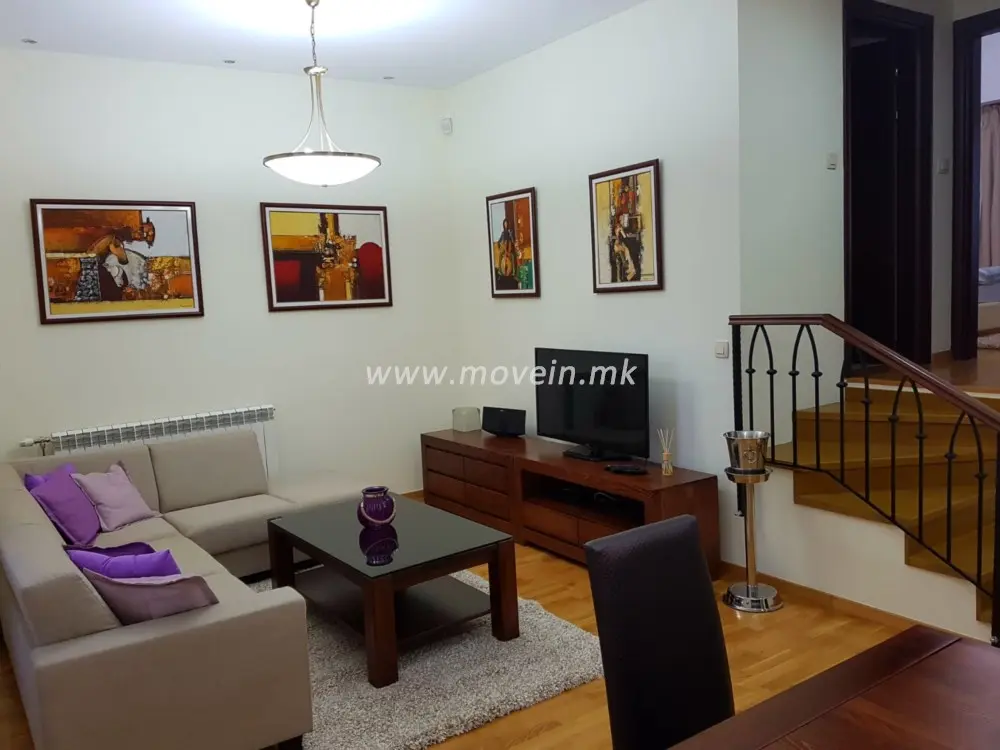 Стан со 2 спални соби, 70 м², под кирија во Дебар Маало, Скопје