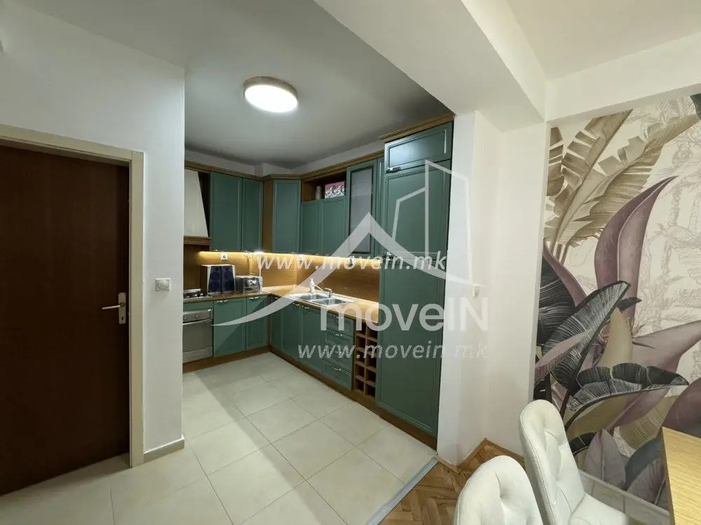 Стан со 2 спални соби, 82 м², под кирија во Тафталиџе 1, Скопје