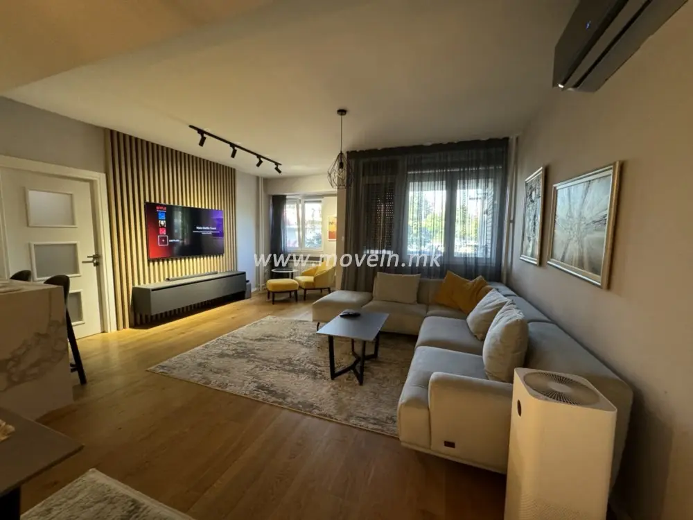 Стан со 2 спални соби, 80 м², под кирија во Капиштец, Скопје