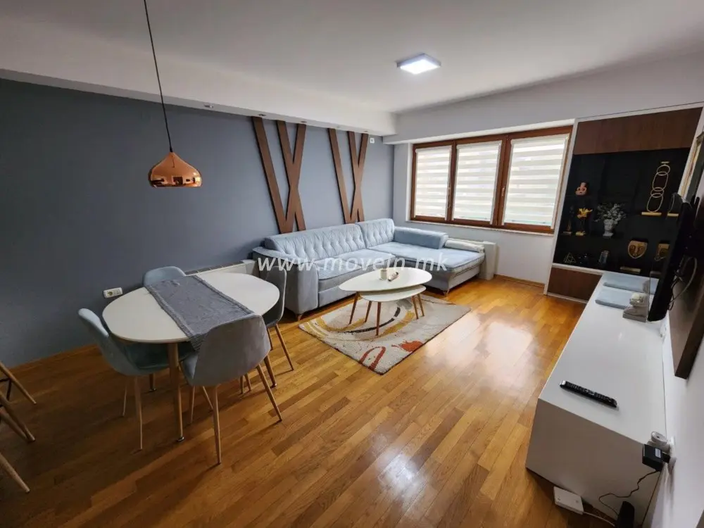 Стан со 1 спална соба, 50 м², под кирија во Центар, Скопје