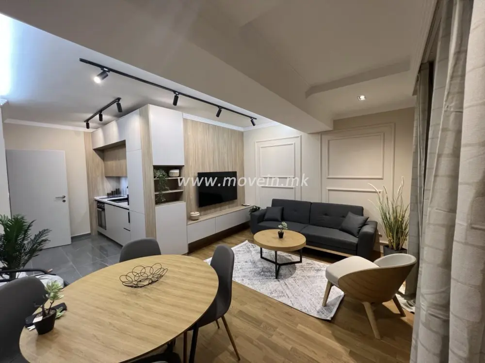 1-bedroom apartment, 48 m², for rent in Centar, Skopje