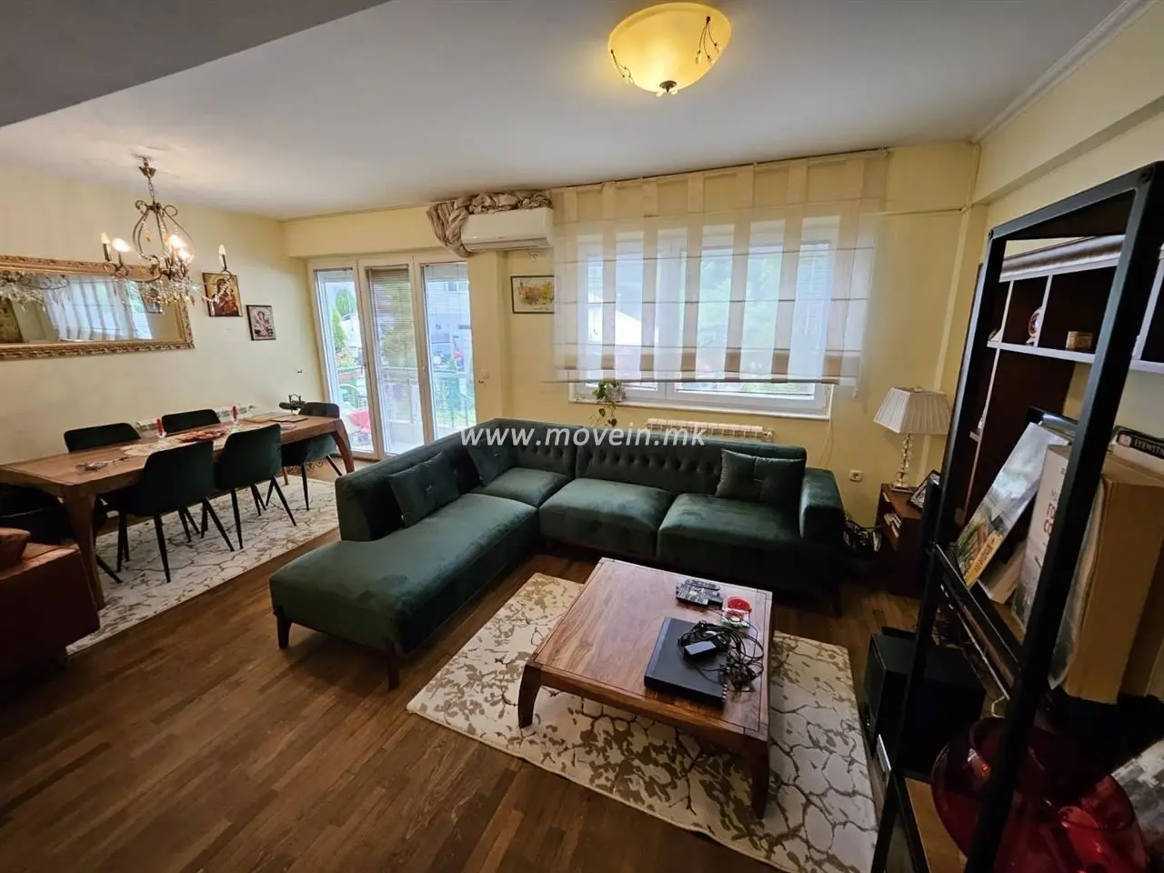 Стан со 2 спални соби, 75 м², под кирија во Козле, Скопје