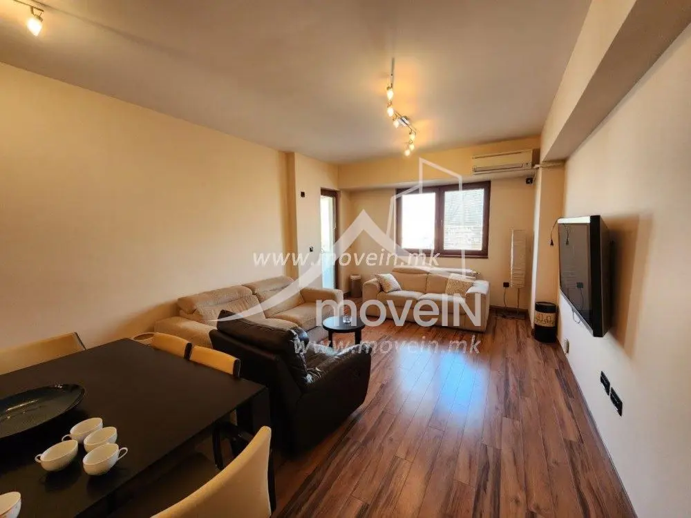 Стан со 2 спални соби, 84 м², под кирија во Тафталиџе 1, Скопје