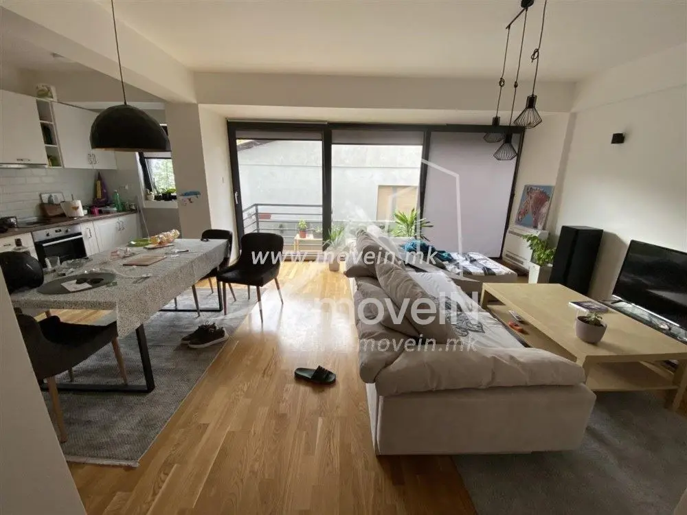 Стан со 2 спални соби, 70 м², под кирија во Тафталиџе 1, Скопје
