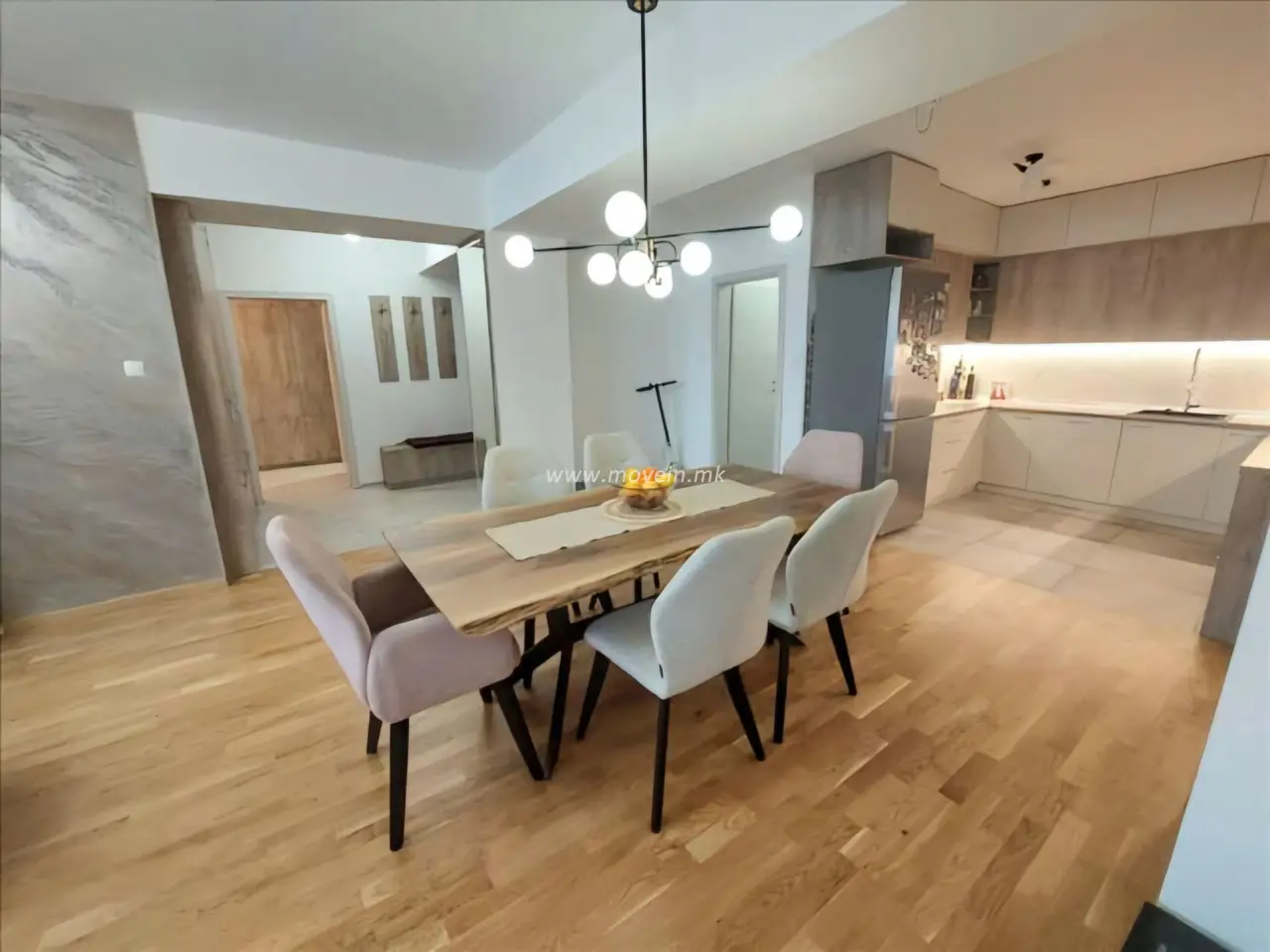 Стан со 3 спални соби, 128 м², под кирија во Капиштец, Скопје