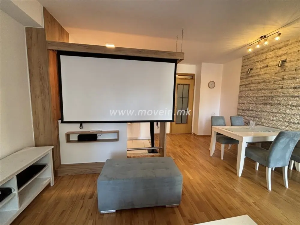 2-bedroom apartment, 64 m², for rent in Centar, Skopje