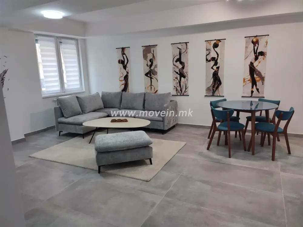 Стан со 2 спални соби, 62 м², под кирија во Дебар Маало, Скопје