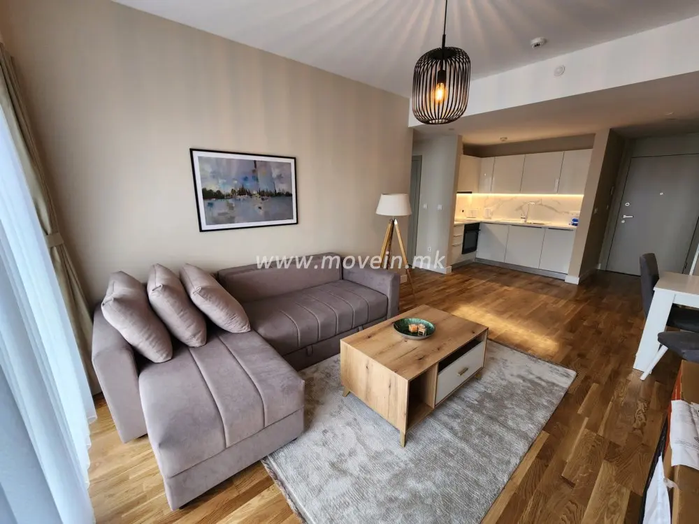 1-bedroom apartment, 48 m², for rent in Centar, Skopje