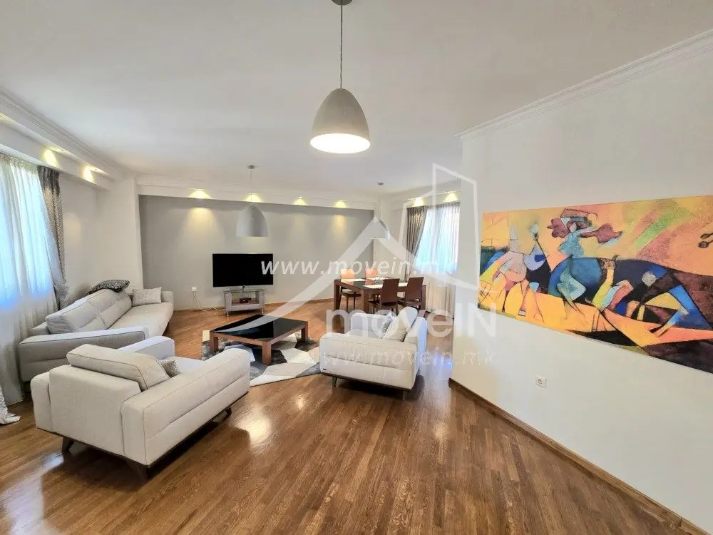 Стан со 3 спални соби, 127 м², под кирија во Карпош 2, Скопје