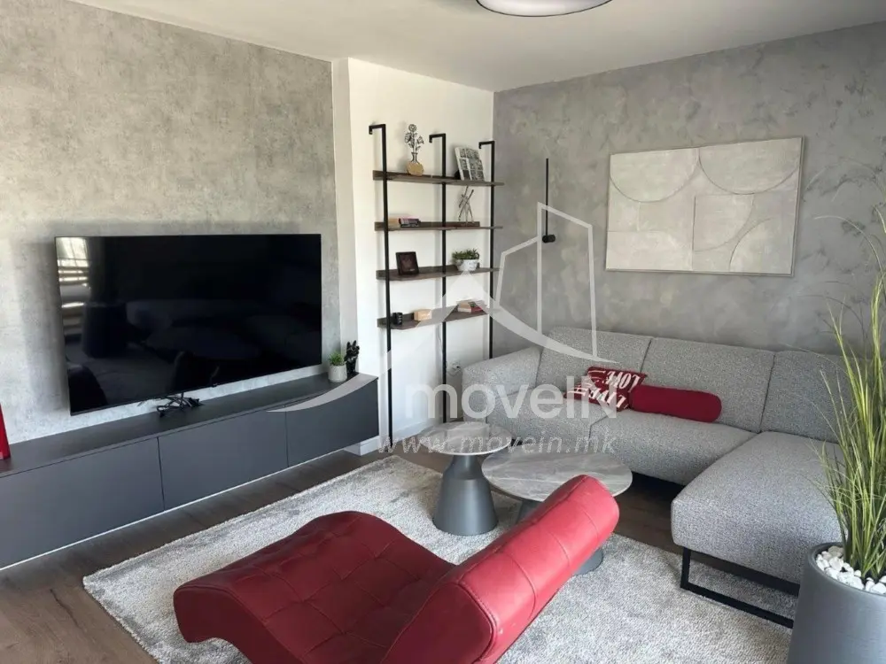 Стан со 1 спална соба, 68 м², под кирија во Центар, Скопје