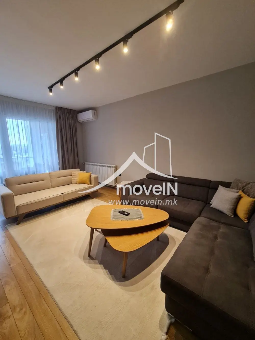 Стан со 3 спални соби, 120 м², под кирија во Карпош 4, Скопје