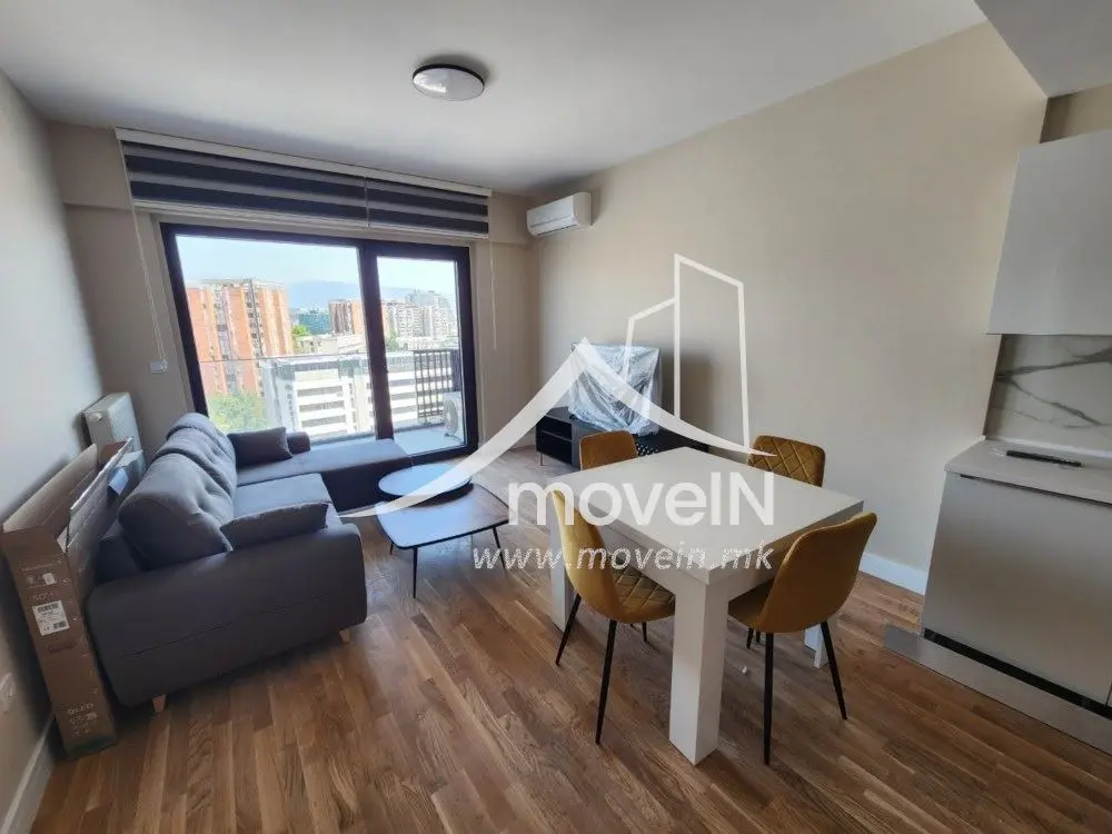 Стан со 1 спална соба, 50 м², под кирија во Центар, Скопје