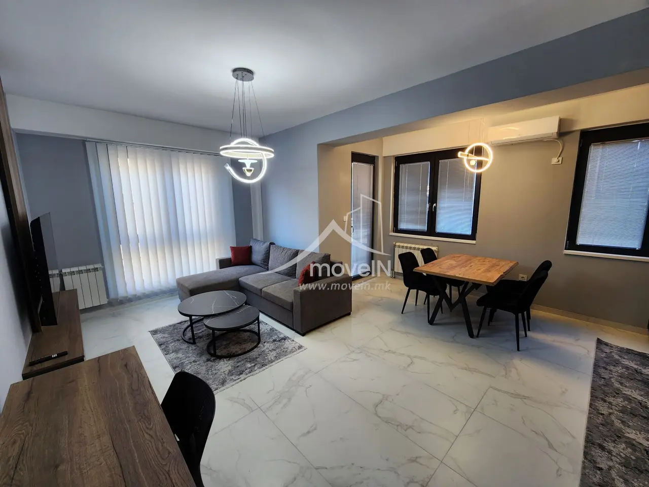 Brand-New, Modern, 2 Bedroom Apartment for Rent in Center, Skopje